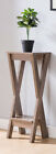 172180 Smart Home Contemporary Plant Stand In Hazelnut 610515351131