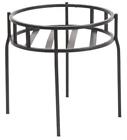 173632 Panacea Contemporary Plant Stand Black 093432866153