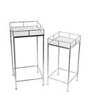 8055728 18954 Privilege Pair Of Silver Leaf Finished Metal And 805572189548