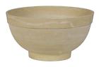 19.5-inch 731975230641 Hills Imports Recycled Composite Bowl Ivory