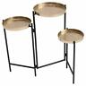 191009294610 Bloomingville Foldable Tops Plant Stand Brass