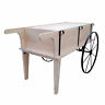 19412 Fixturedisplays Wooden Flower Cart Farmers Market Wagon Retail 190715023781