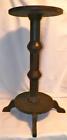1960s Painted Circa Wooden Antique Vintage Plant Brown Style Stand