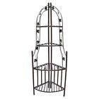 1badfc59 Oakland Living Corner Shelf Plant Stand Antique Bronze 4894660022016
