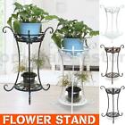 Bbw3271646 2 Layer Metal Plant Stand Flower Pot Shelf Holder In Outdoor Garde