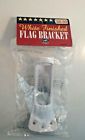 0331710 20397 White New Creative Finished Metal Flag Bracket Sealed 033171203970