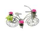 2162 Antique Bicycle Planter Stand Metal Garden Patio Deck Porch Poolcart Home Decor 797454302162