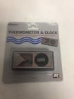 2189 Rally Thermometer Black Red Gray New 049538021897