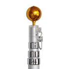 22bal001-gold Apluschoice Flagpole Gold Ball Top Finial Ornament For 640671038119