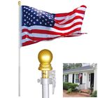22flp008-6p5-f1 Yeshom 6.5ft Sectional Flagpole 657258008892