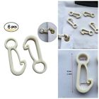 23456028435 Toolpro Pcs Small Snap Clip Carabiner Hooks Plastic 826653548177