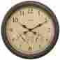 Fps-169679 24-inch Acurite 01061 Patina Indoor Outdoor Wall Clock With Thermometer And Hygr 785934136109