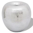 242329 Vidaxl Hammered Aluminum Vase 8718475950943