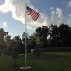 25s-flagpole Prohoists Flagpoles 25 Foot