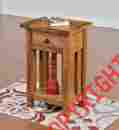 2636ro Sunny Designs Sedona Rustic Oak Wood Phone Stand 741360752986