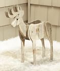 2641466 Afoyft Wood Reindeer Planter 2641466 Afoyft Wood Reindeer Planter