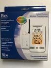 264bc Thermor Bios Wireless Indoor Outdoor Thermometer With Alarm Snooze Feature