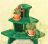27390 Unbranded Tier Corner Plant Stand Garden Yard Shelf Display Rack