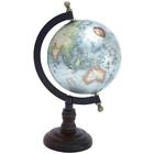 7586475 27939 Geography Metal Wood Globe 758647279395