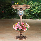 28285 Garden Lighted Birdbath Planter 700535128285