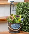 2930345 Afoyft Bloom Whimsical Water Faucet Planter Flower Pot Garden Porch