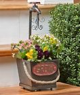 2930346 Afoyft Grow Whimsical Water Faucet Planter Flower Pot Garden Porch