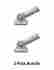 2brkw Front Line Flags 2 Pack Bundle Flag Pole Bracket Heavy Duty Multi-position Mount 1 Diam 762625523189