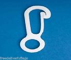 3 8-white - 4 Nylon Flags Grommet " Size Flag 2 Clips Snaps