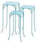 3138169 3-pc Blue Set Id Plant Stand