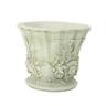 304065 Great Deal Furniture Guava Outdoor Cast Stone Urn White Moss