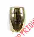Bru-847980 3042975 Benzara Ceramic Stool In Golden Id 837303706656