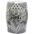 3049sp Safavieh Ceramic Garden Stool Indoor