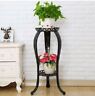 305275833927 Unbranded Display Stand Metal Planter Holder Round Top