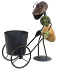 1441-0781 3061997 Pushing Ant Metal Plant Id Stand