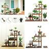 313034831893 Tooca Wood Plant Stand Flower Pot Multiple Tier