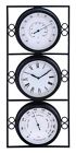 3134489 Two Clock Id Metal Thermometer