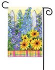 31660 Mailwraps Studio Breezeart Delphiniums Aplenty Garden Flag 843259125212