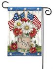 31682 Mailwraps Studio Breezeart Usa Mason Jar Garden Flag 843259125427