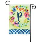 31747p Studio Breezeart Fresh And Pretty Floral Monogram Garden 843259128152
