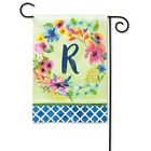 31747r Studio Breezeart Fresh And Pretty Floral Monogram Garden 843259128176