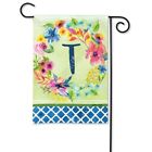 31747t Studio Breezeart Fresh And Pretty Floral Monogram Garden 843259128190