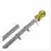 324100 Eder Flag Aluminum Rotating Anti-furl Porch Flagpole Silver Hardware 719611230736