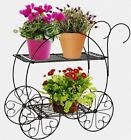 32544 Flower Garden Cart Tiered For Outdoor Patio Decor 689781532544