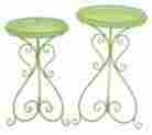 3274777 29002 Benzara 2-pc Metal Plant Stand Id 758647290024