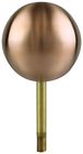 330096 Fortisvex Inch Copper Ball Flagpole Ornament
