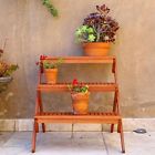 335708 Unbranded Plant Stand Wooden 650135339072