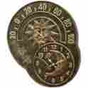 7257395 33761 Spihome Spi Outdoor Clocks Home Sun And Moon Clock Thermometer 725739337615