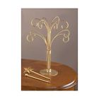 0254036 34140 Tripar Gold Finish Arm Ornament Tree Removable Top 025403341406