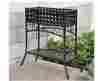 3466-ep International Caravan Plant Stands For Multiple Plants Large Black Iron Holder Basket Potted Garden 700493300754