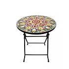 34ba6d7d Kanstar Plant Stand Table Decorative Metal Outdoor Indoor Large Rustic